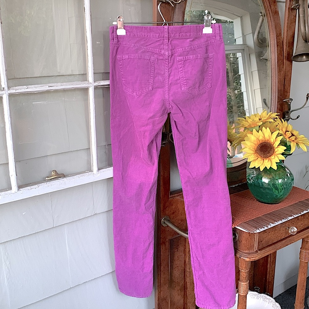 J.Crew ‘City Fit’ Purple Corduroy Pants - Picture 3 of 3